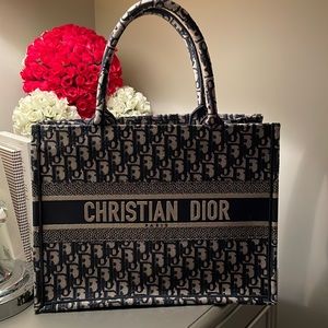 Womens bag: DIOR BOOK TOTE S CANVAS
